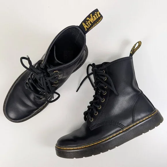 NEW Dr. Martens Black Combat Boots Sz 7M/8W Dr. Martens | Shoes | Dr Martens Caspian Alt Combat Boots  main image 2